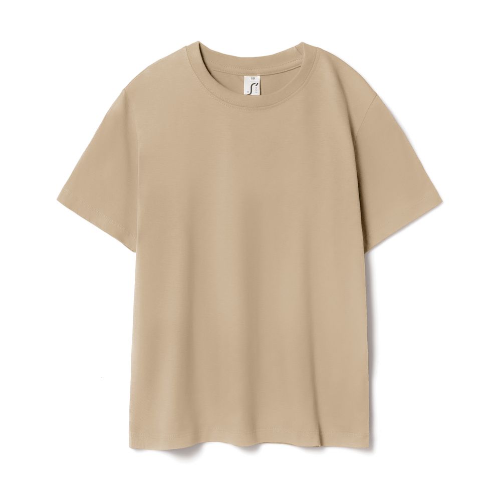 Футболка детская Regent Kids 150 бежевая (песок), на рост 96-104 см (4 года)-1