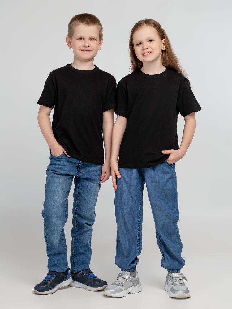 Футболка детская Regent Kids 150 черная, на рост 96-104 см (4 года)-7