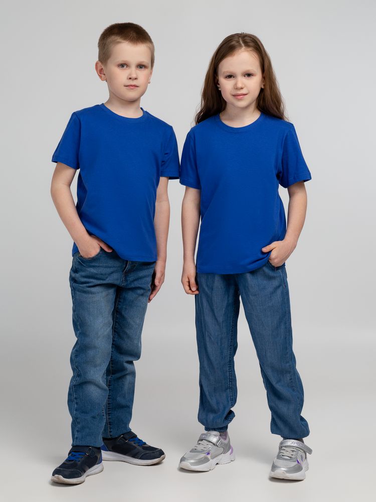 Футболка детская Regent Kids 150 ярко-синяя, на рост 96-104 см (4 года)-7
