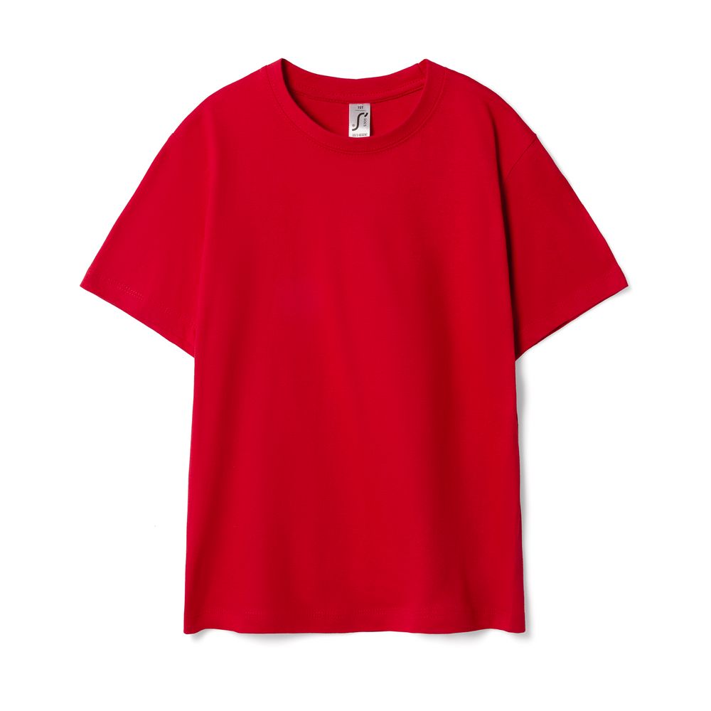 Футболка детская Regent Kids 150 красная, на рост 96-104 см (4 года)-1