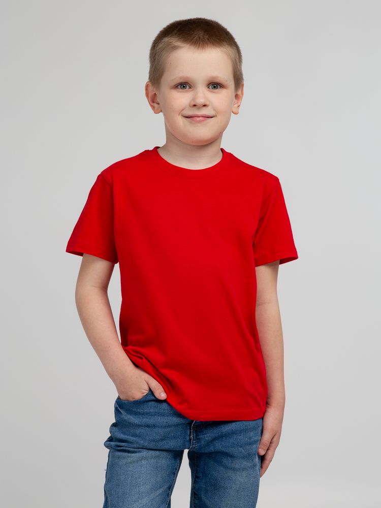 Футболка детская Regent Kids 150 красная, на рост 96-104 см (4 года)-5