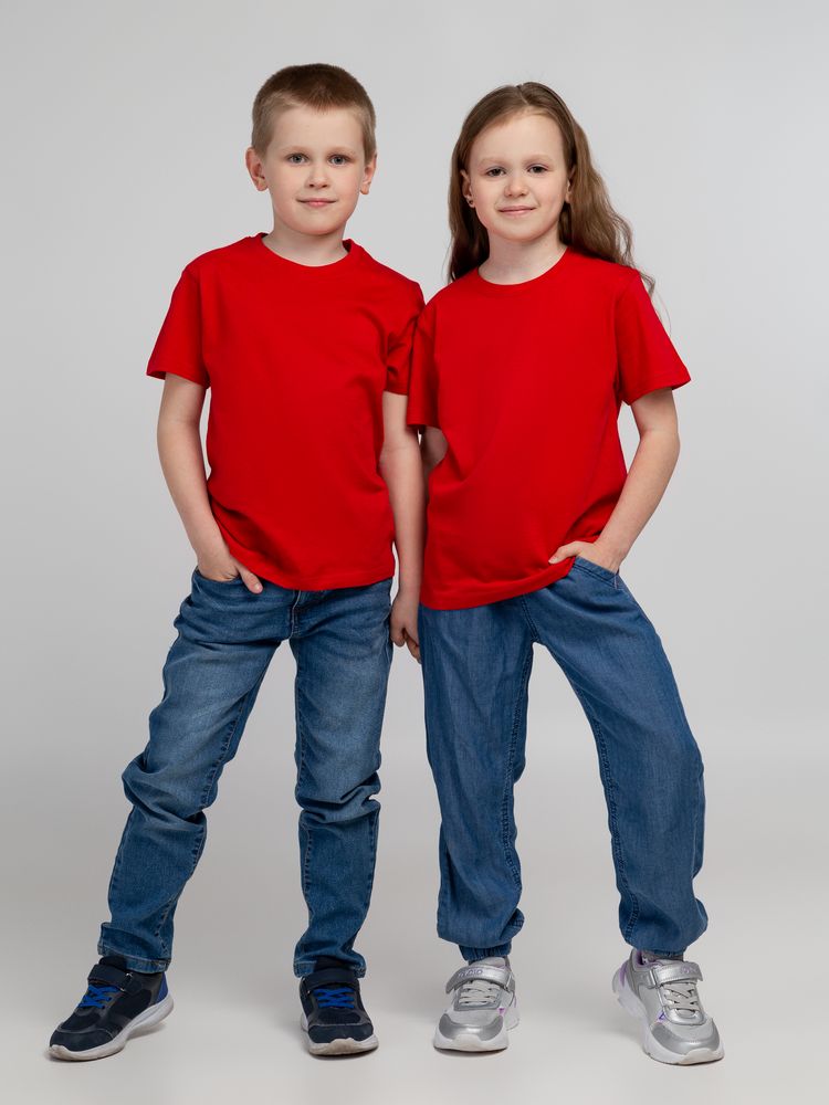 Футболка детская Regent Kids 150 красная, на рост 96-104 см (4 года)-7