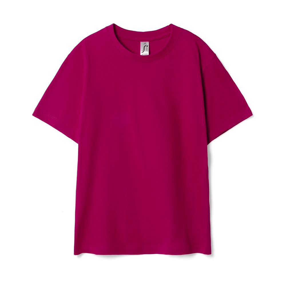 Футболка детская Regent Kids 150 ярко-розовая (фуксия), на рост 96-104 см (4 года)-1