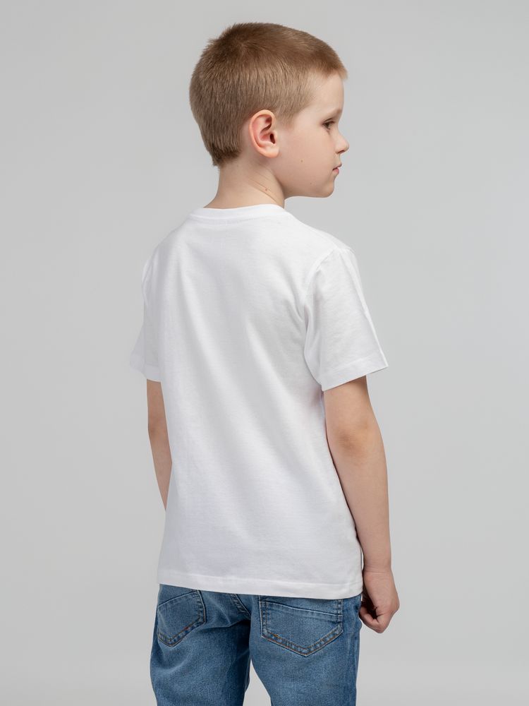 Футболка детская Regent Kids 150 белая, на рост 96-104 см (4 года)-4