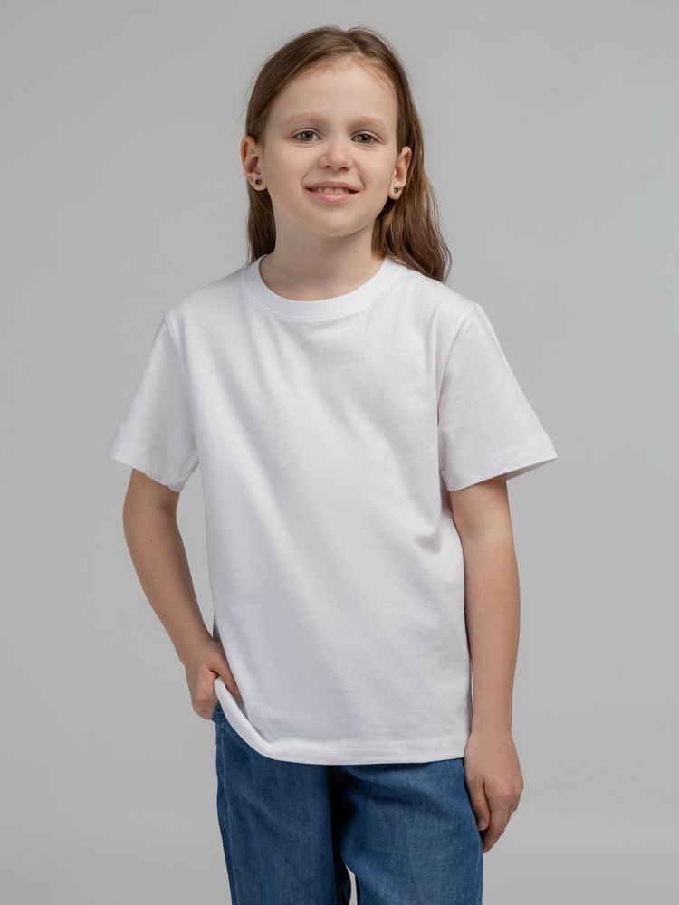 Футболка детская Regent Kids 150 белая, на рост 96-104 см (4 года)-5