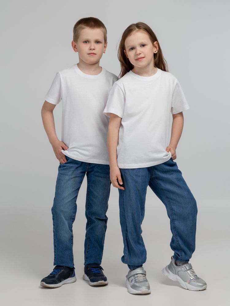 Футболка детская Regent Kids 150 белая, на рост 96-104 см (4 года)-7