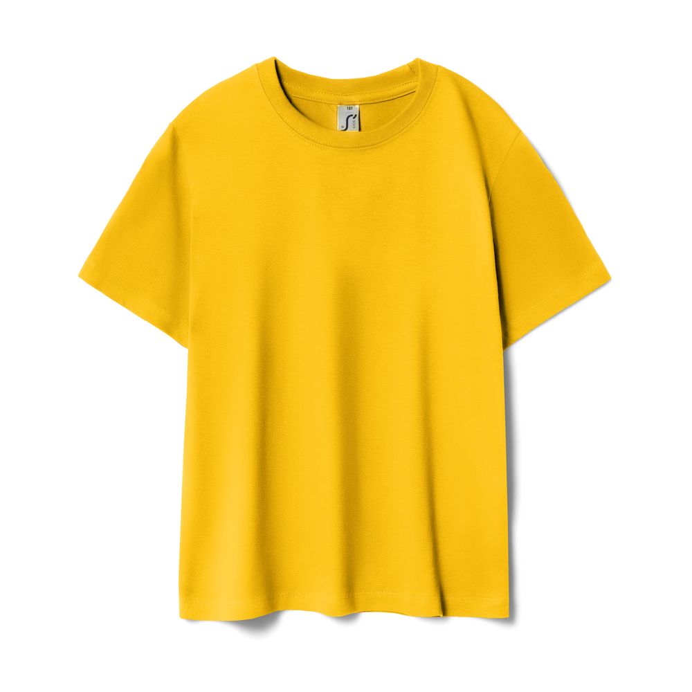 Футболка детская Regent Kids 150 желтая, на рост 96-104 см (4 года)-1