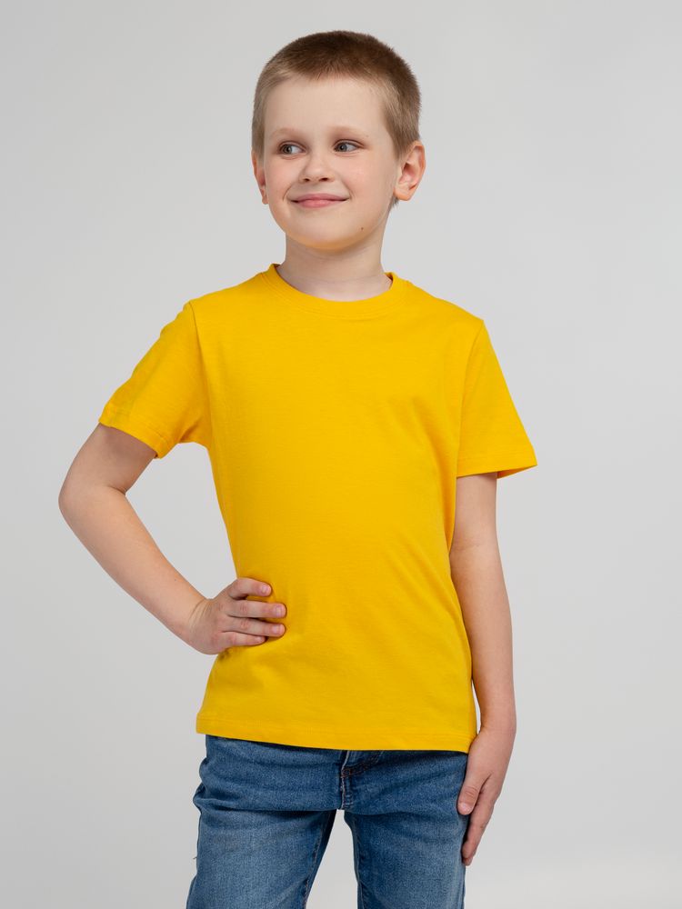 Футболка детская Regent Kids 150 желтая, на рост 96-104 см (4 года)-3
