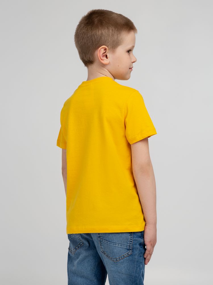 Футболка детская Regent Kids 150 желтая, на рост 96-104 см (4 года)-4