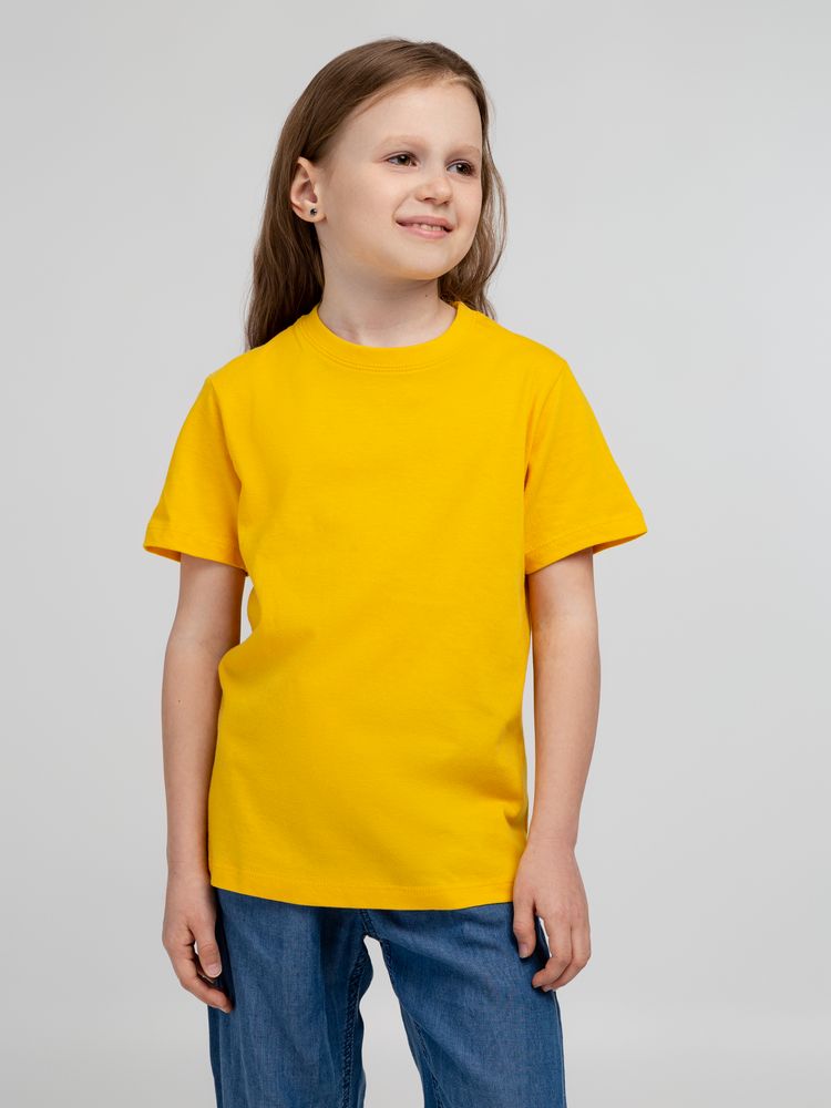Футболка детская Regent Kids 150 желтая, на рост 96-104 см (4 года)-5
