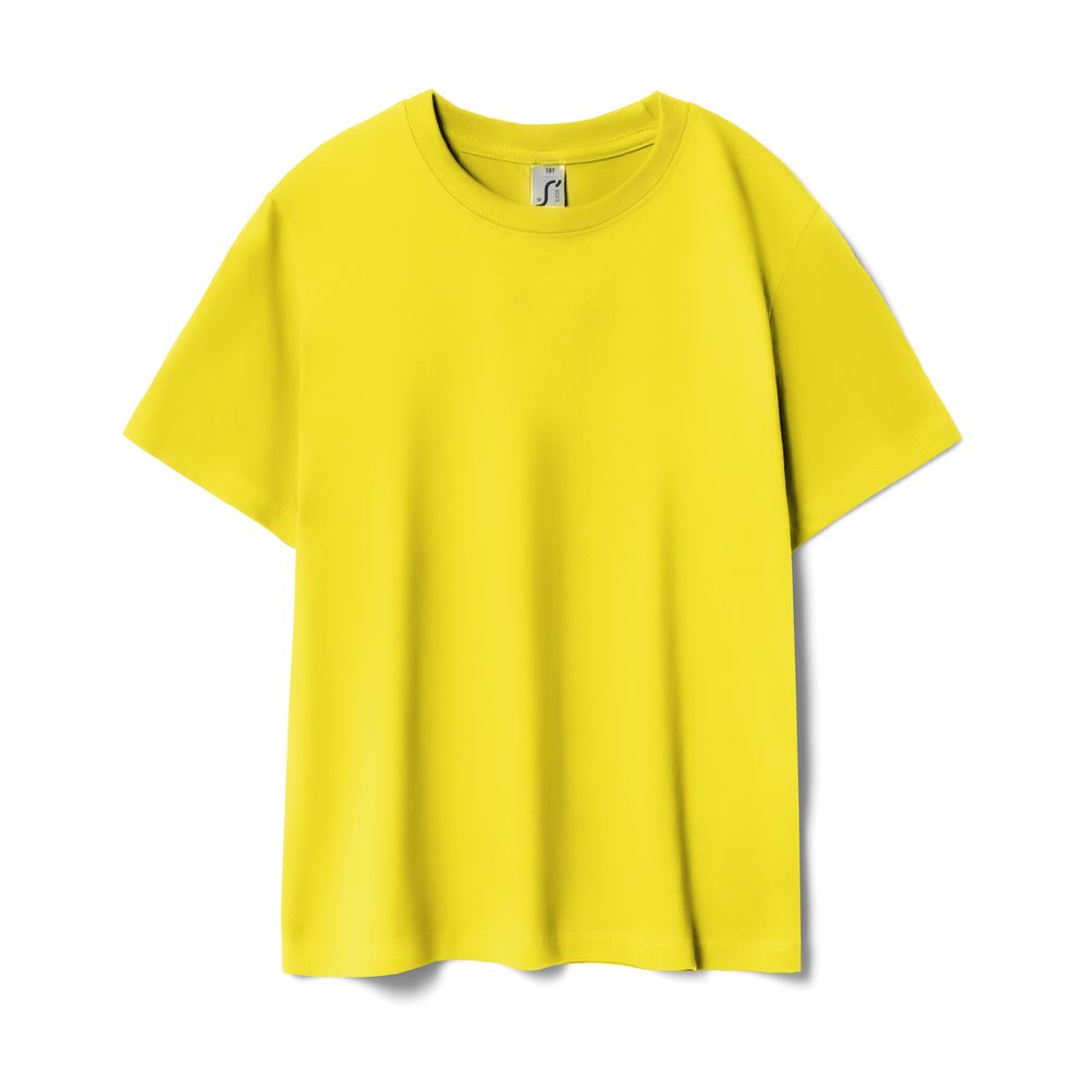 Футболка детская Regent Kids 150 желтая (лимонная), на рост 96-104 см (4 года)-1