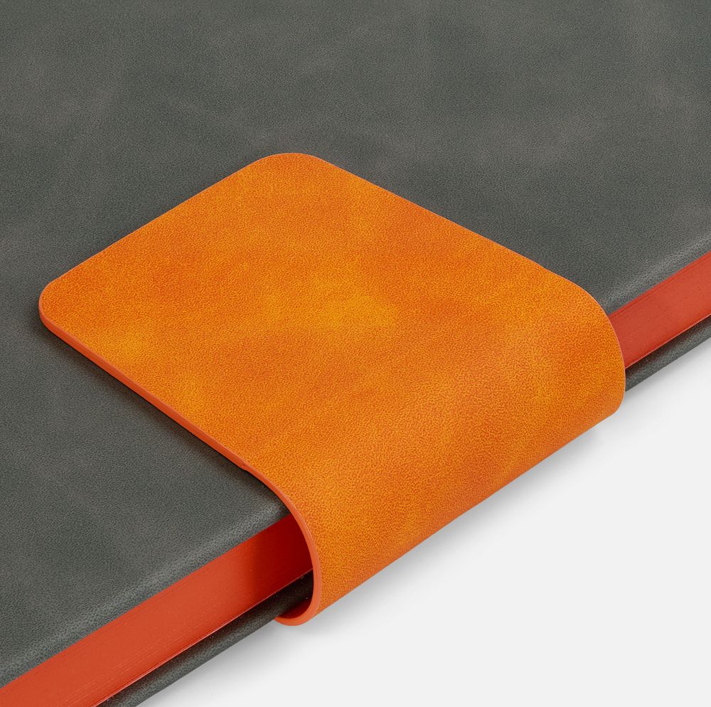Ежедневник Grande Strap на заказ, датированный, серый-6
