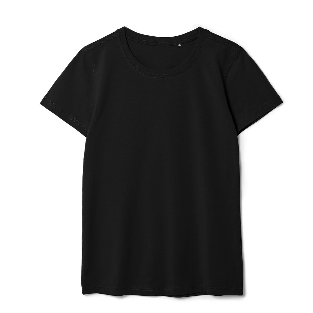 Футболка женская T-bolka Stretch Lady, черная, размер XXL-1