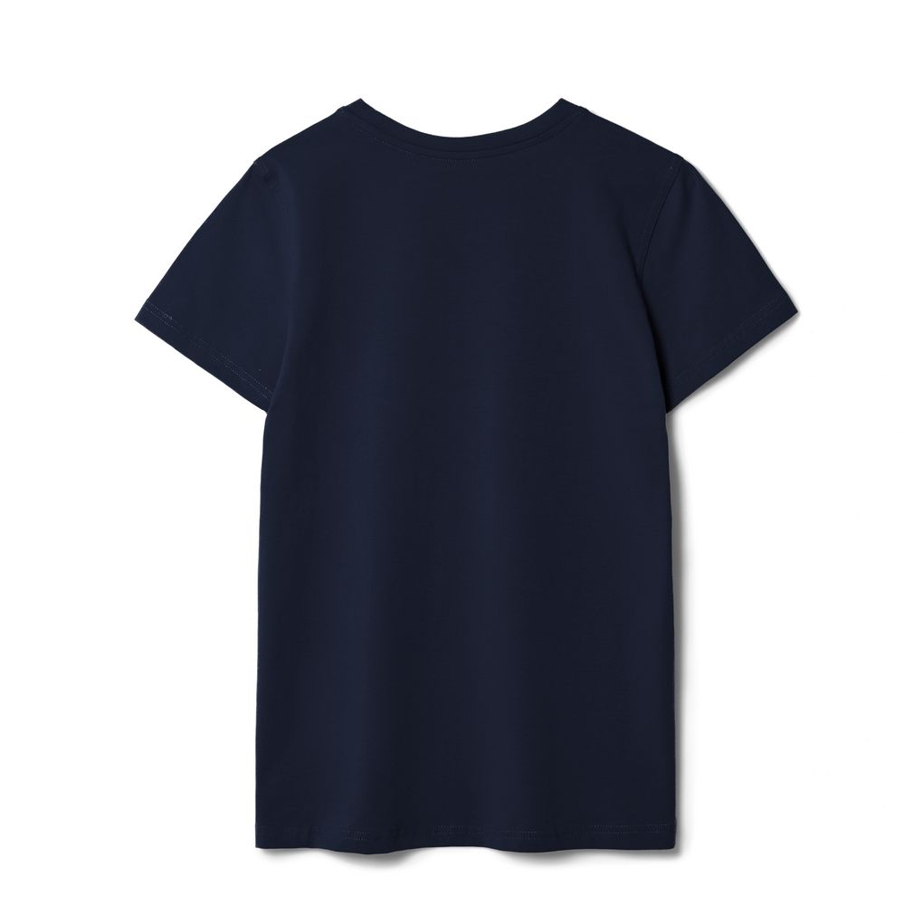 Футболка женская T-bolka Stretch Lady, темно-синяя (navy), размер S-2