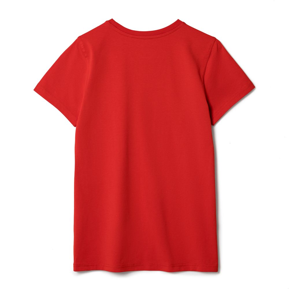 Футболка женская T-bolka Stretch Lady, красная, размер S-2