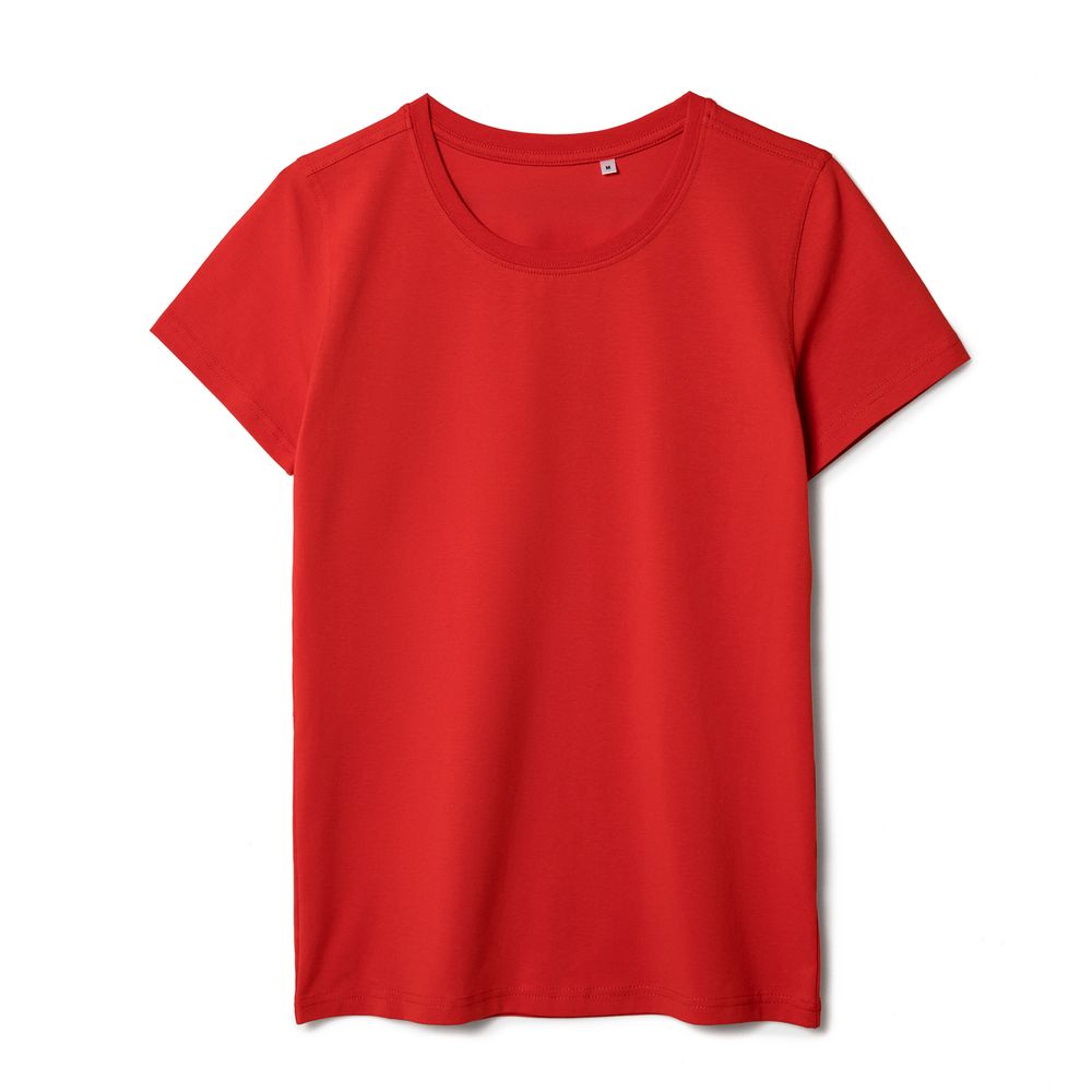 Футболка женская T-bolka Stretch Lady, красная, размер S-1