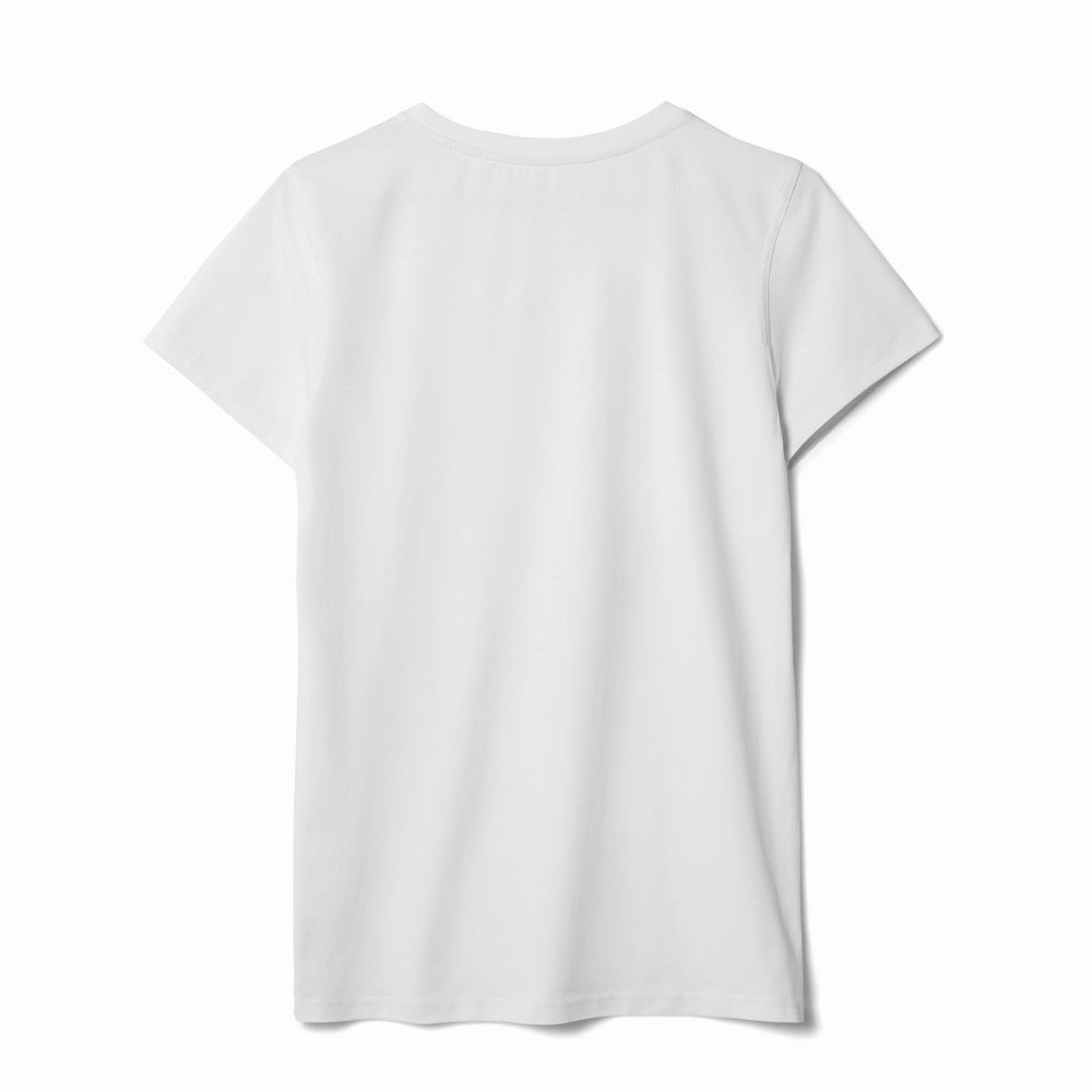 Футболка женская T-bolka Stretch Lady, белая, размер XXL-2