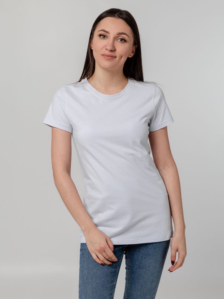 Футболка женская T-bolka Stretch Lady, белая, размер XXL-5