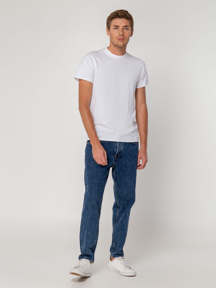 Футболка мужская T-bolka Stretch, белая, размер 3XL-7