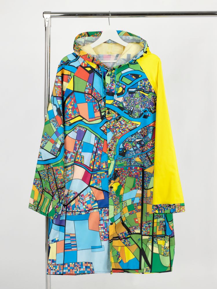 Дождевик классический RainCoat на заказ, разноцветный, единый размер-2