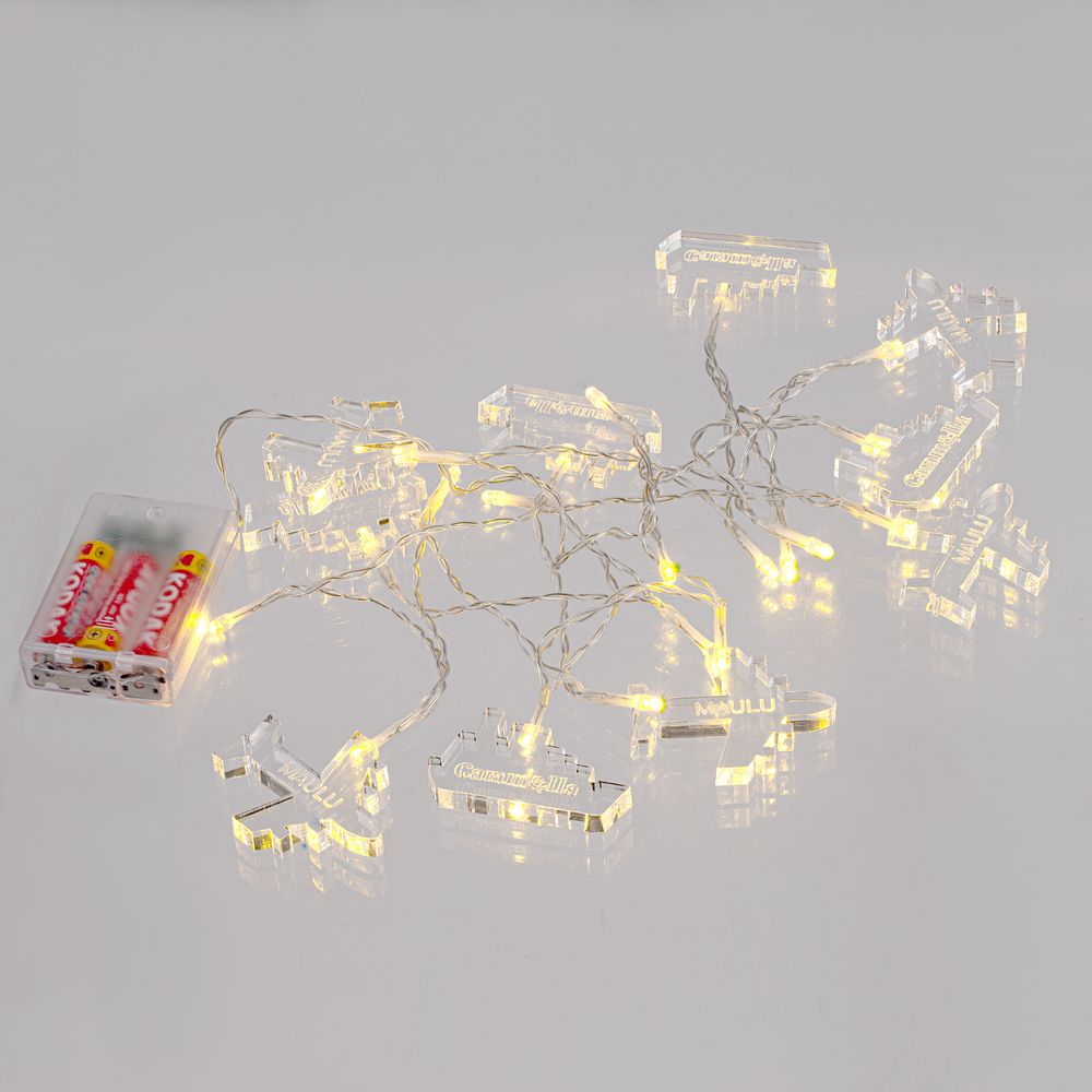 Гирлянда с индивидуальными фигурками AcryLED на заказ-2