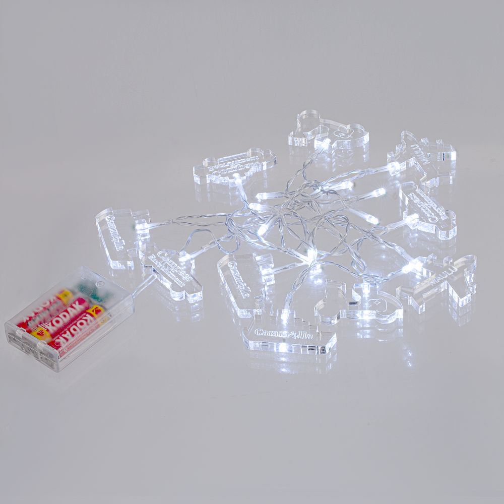 Гирлянда с индивидуальными фигурками AcryLED на заказ-4