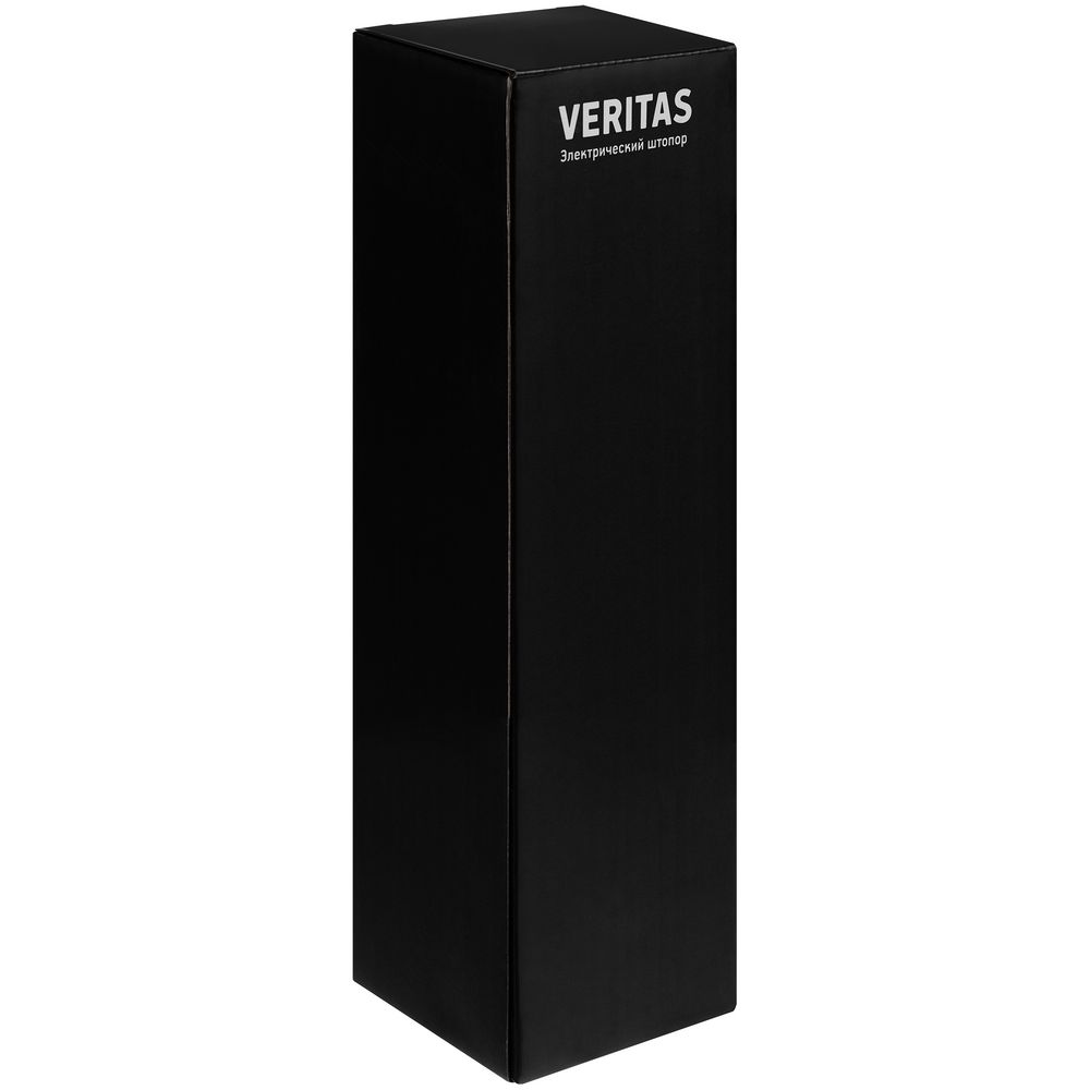 Электрический штопор с ножом для фольги Veritas, серебристый-7