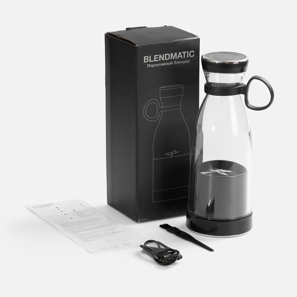 Портативный блендер BlendMatic, черный-7