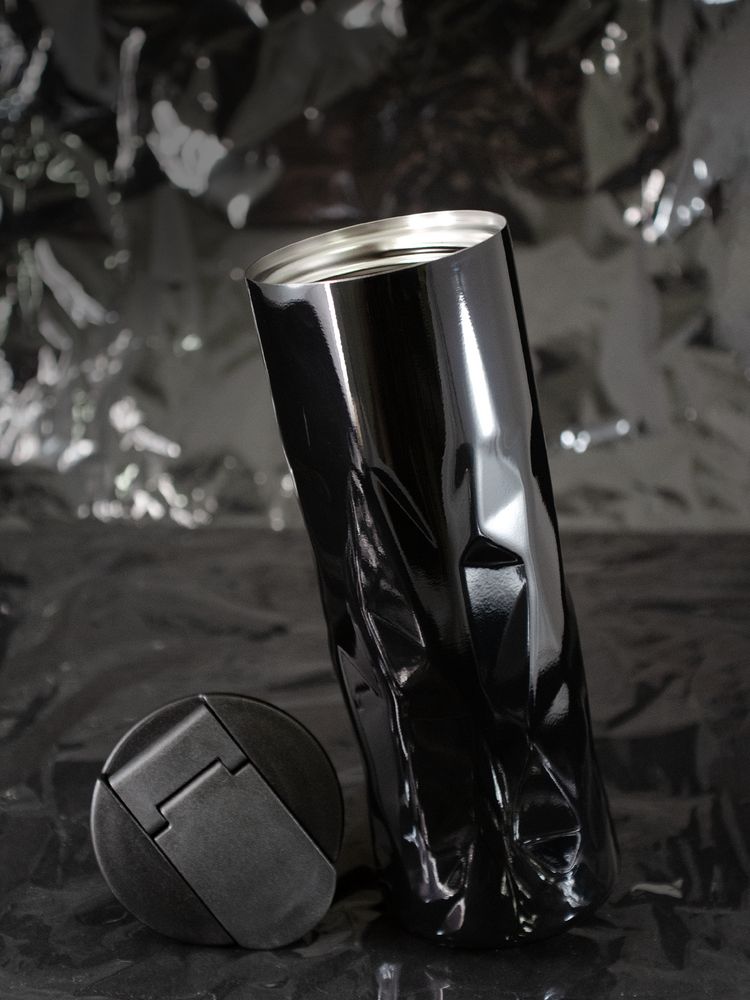 Термостакан Gems Black Morion, черный морион-8
