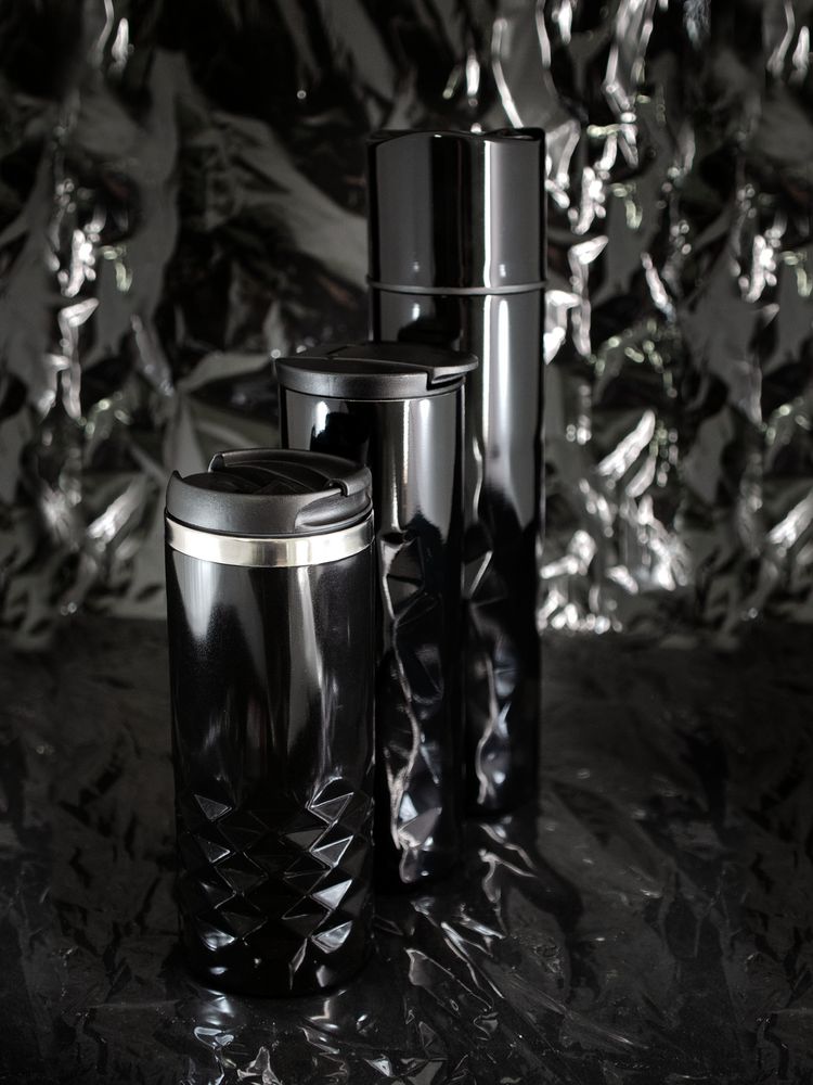 Термостакан Gems Black Morion, черный морион-9