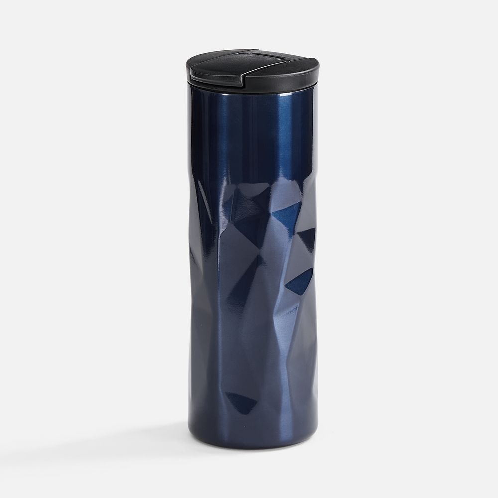 Термостакан Gems Black Sapphire, черный сапфир (синий)-1