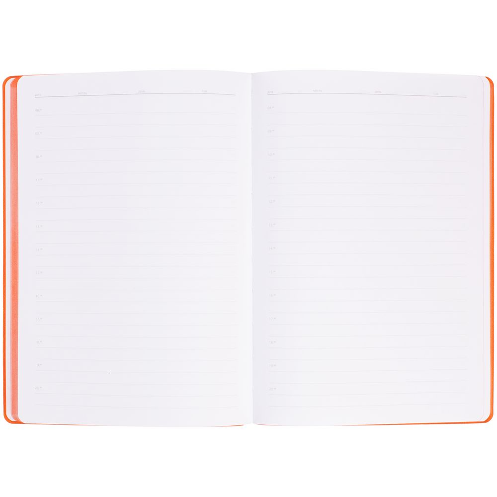 Ежедневник Flexpen Shall, недатированный, оранжевый-8