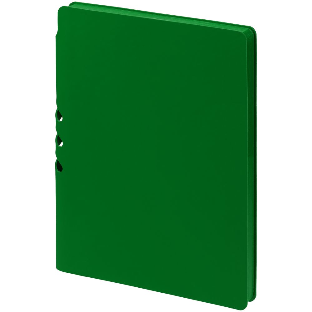 Ежедневник Flexpen Shall, недатированный, зеленый-2