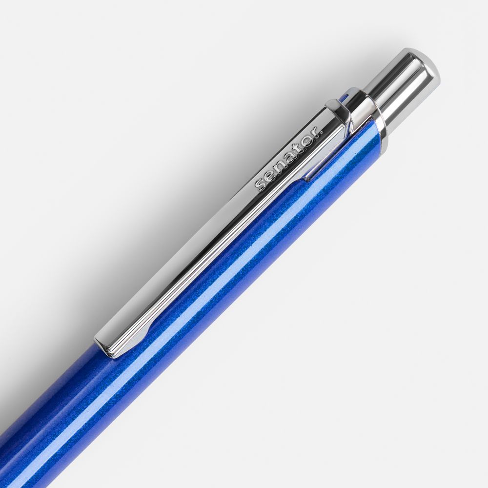 Ручка шариковая Arvent Glossy, синяя-4