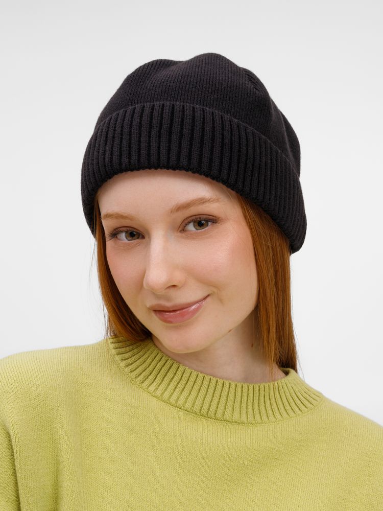 Шапка ComFleece, черная-5