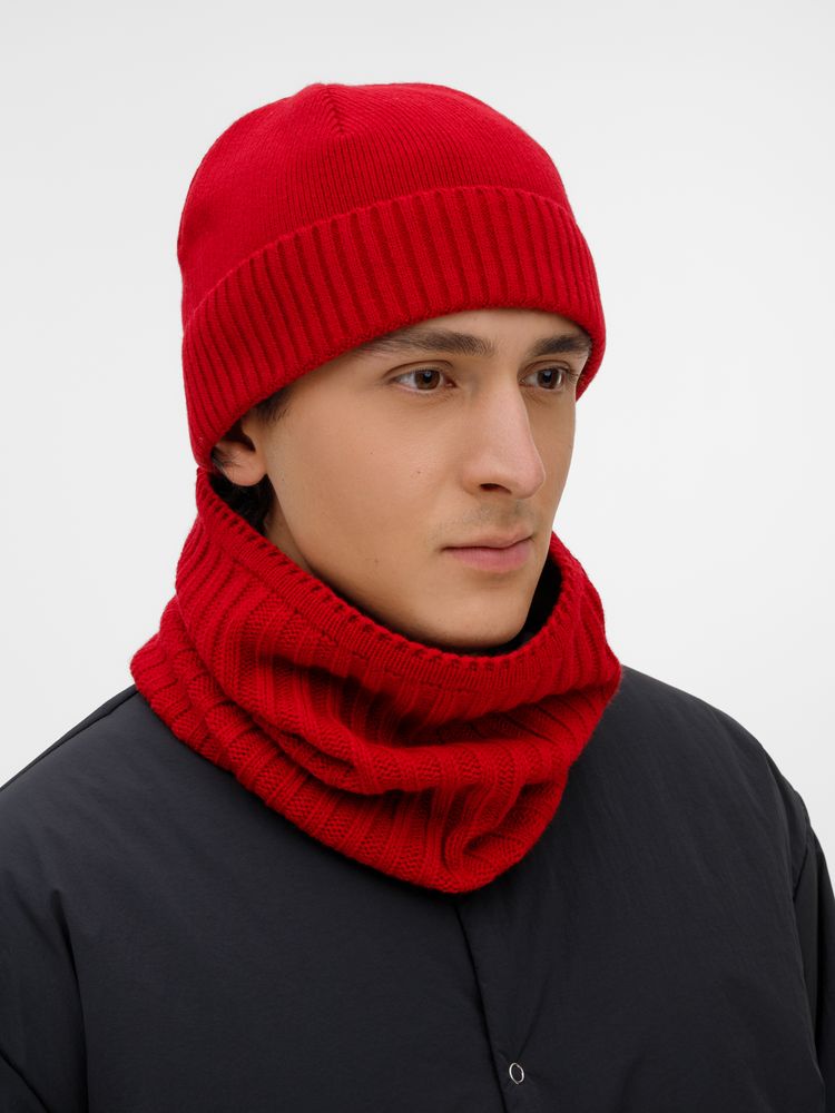 Снуд ComFleece, красный-7