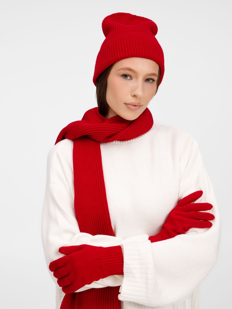 Перчатки Nobilis Mono, красные, размер S/M-4