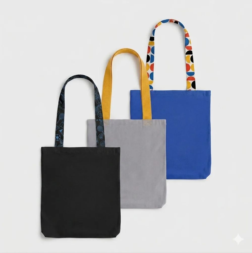 Шопер-конструктор Bolsa с широкими ручками для полноцветной печати-1