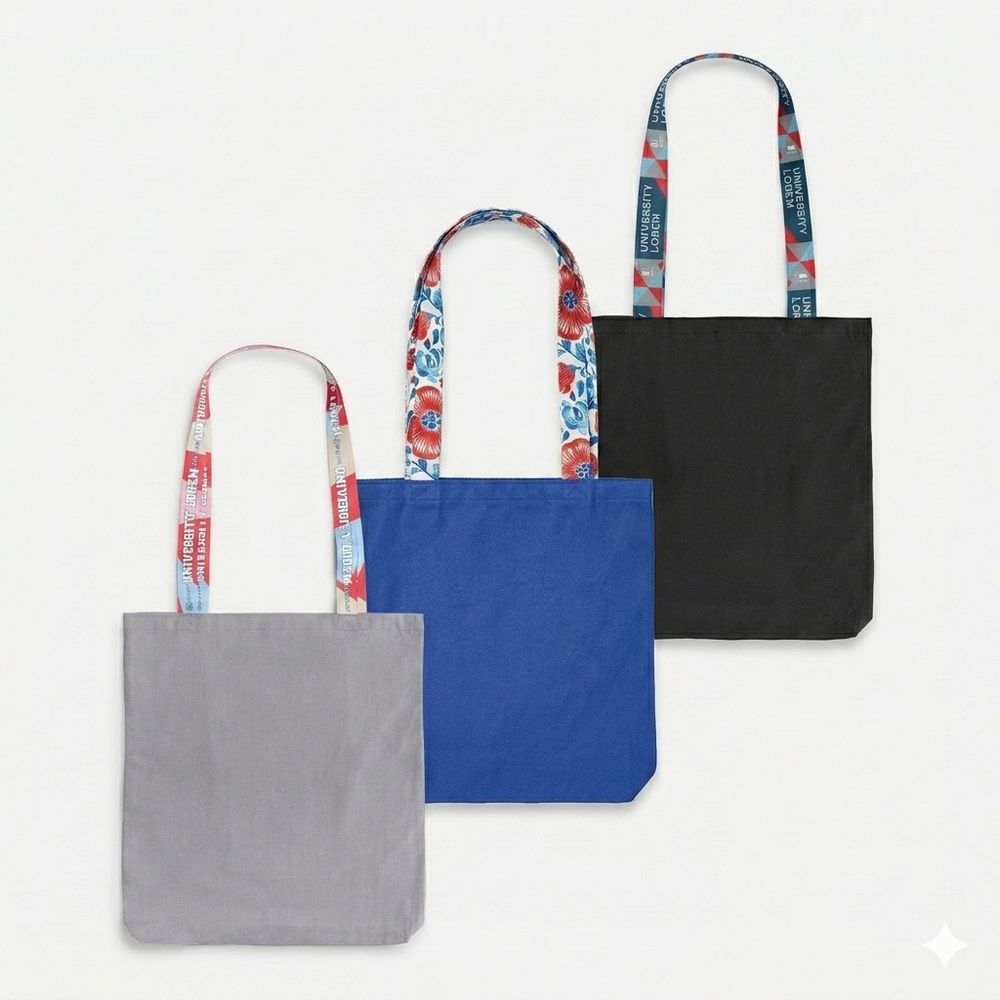 Шопер-конструктор Bolsa с узкими ручками для полноцветной печати-1