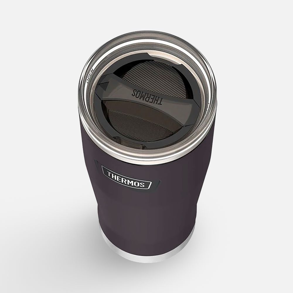Термокружка Icon 710 с поворотной крышкой, черная-4