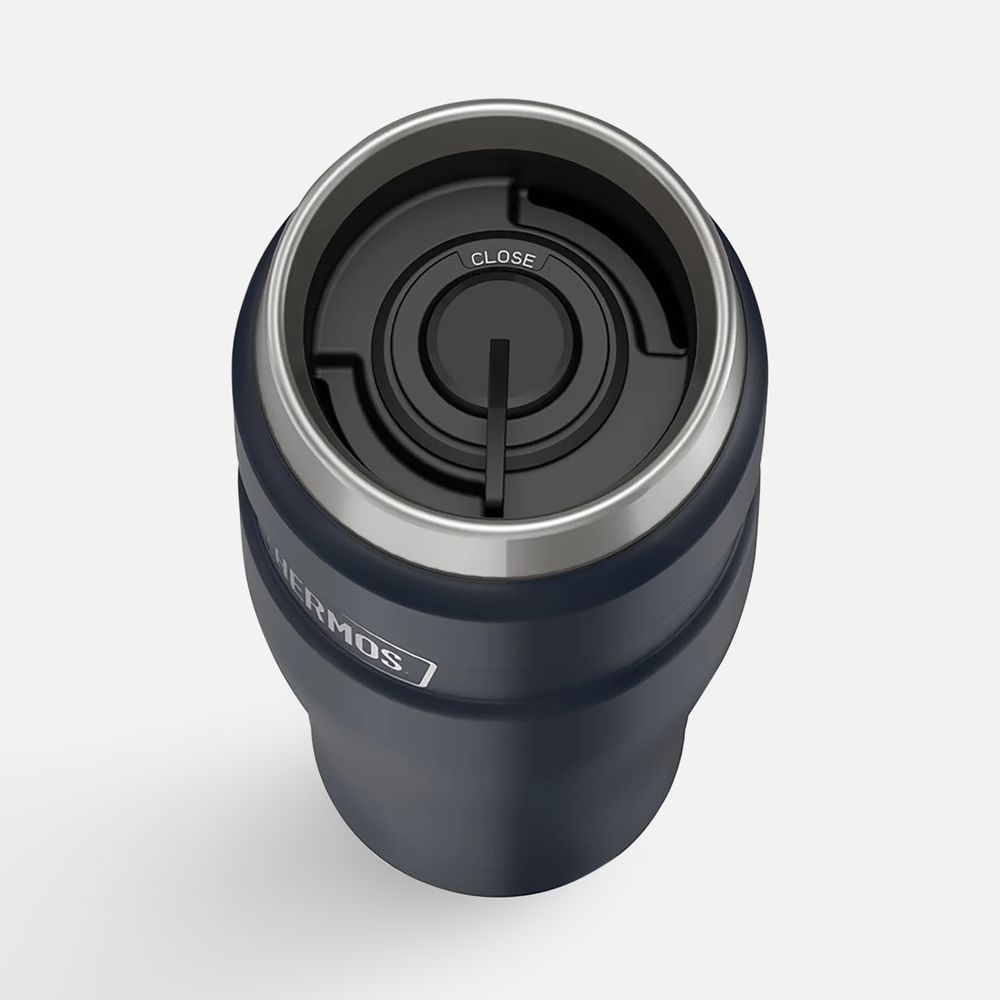 Термокружка King 470, темно-синяя-4
