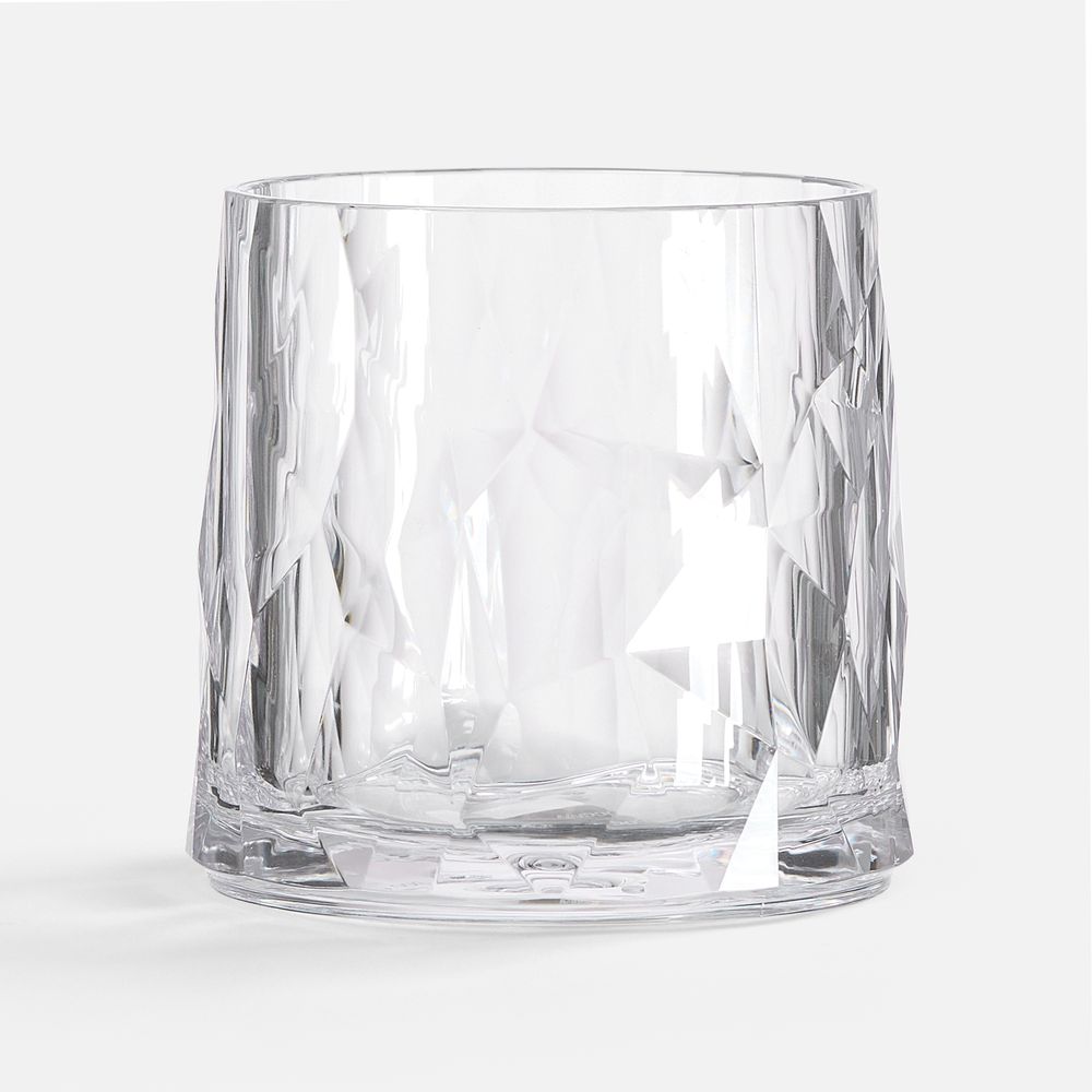 Стакан небьющийся Sate Crystal, вращающийся, прозрачный-1
