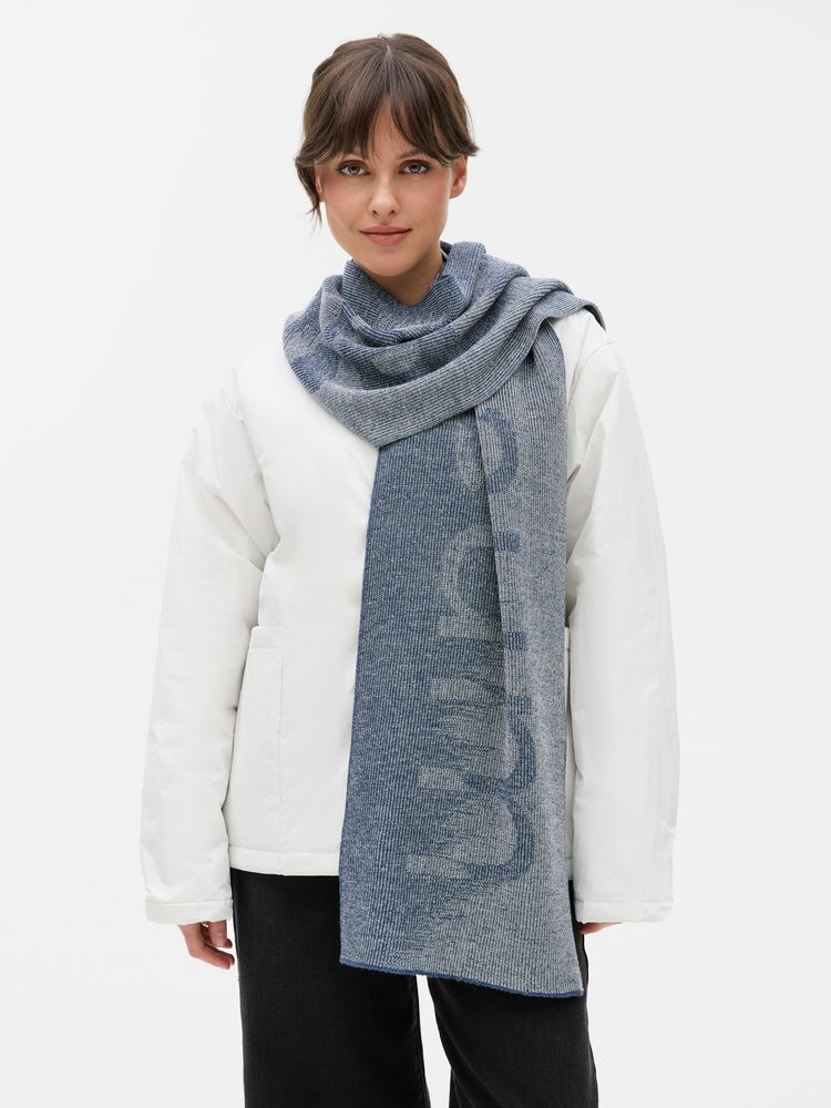 Шарф Denim XXL на заказ, полушерсть-1