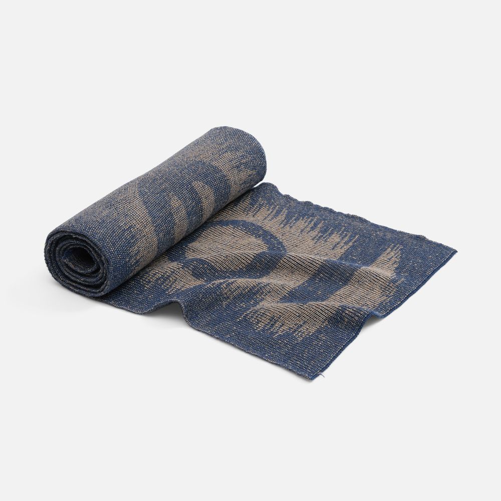 Шарф Denim XXL на заказ, полушерсть-11