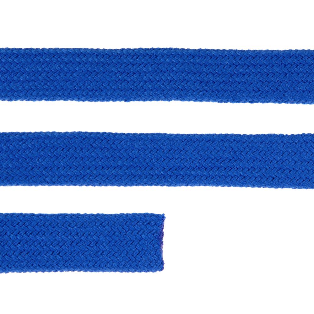 Плоский шнур Cord S, синий, 10 см-2