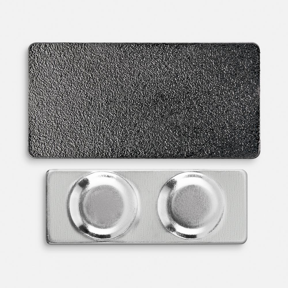 Значок Magnet Matto, серый металлик-4