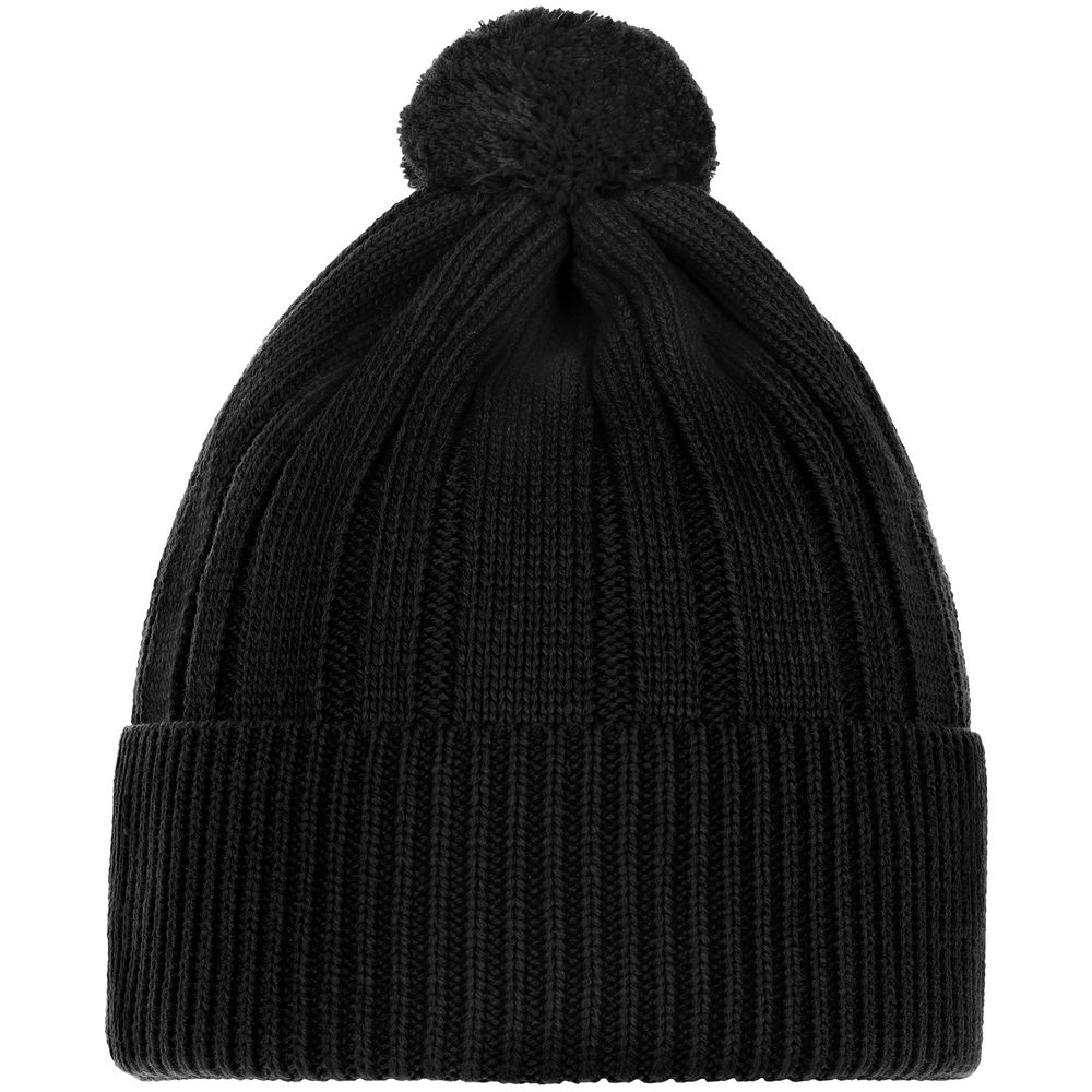 Шапка Knit Beat, черная-2