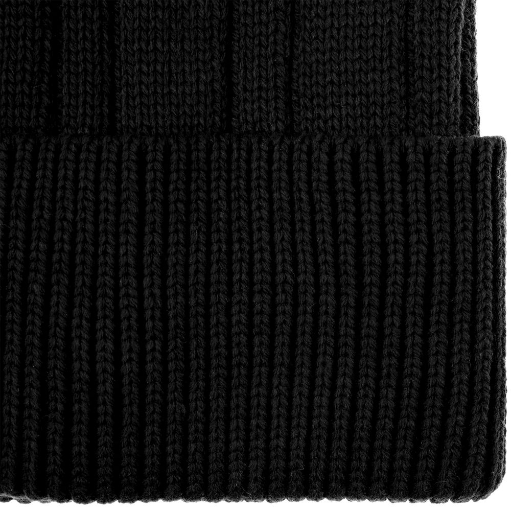 Шапка Knit Beat, черная-3
