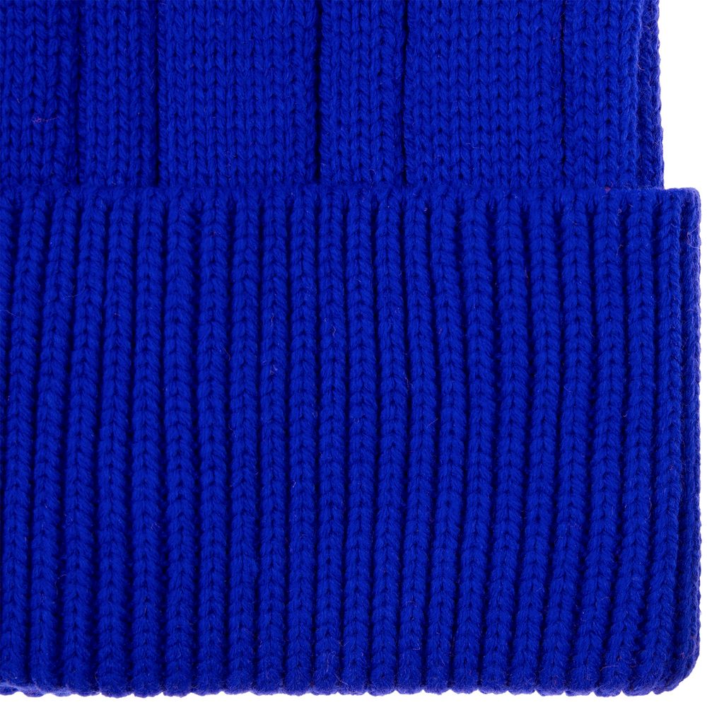 Шапка Knit Beat, синяя-3