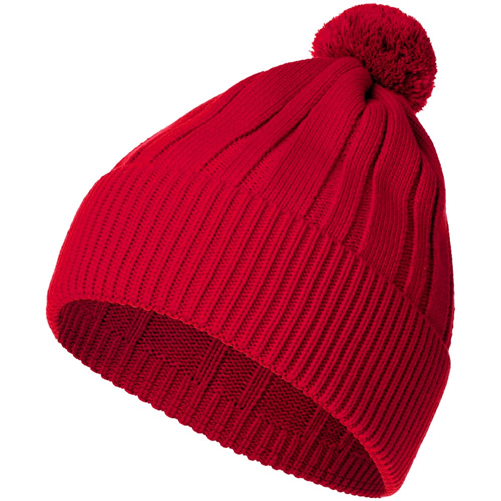Шапка Knit Beat, красная-1